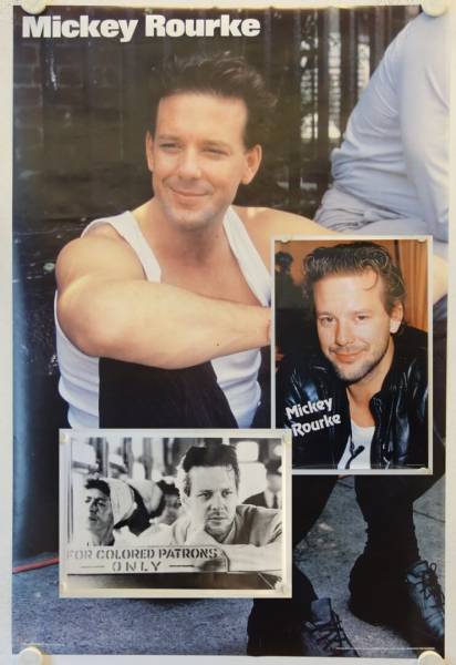 Mickey Rourke Posterdruck alte kommerzielle Plakatdrucke (3)